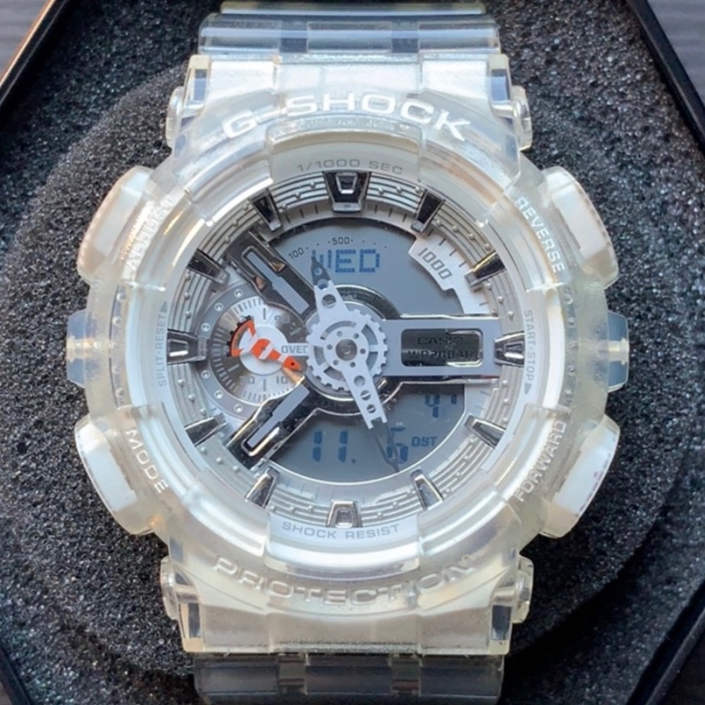 LAST ONE - Casio G-Shock GA110CR-7A Translucent